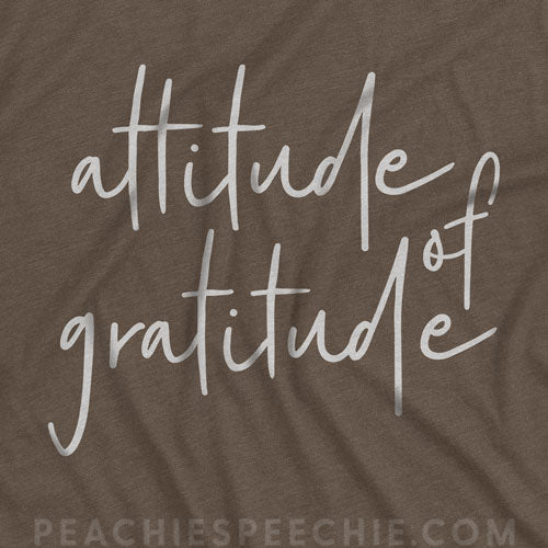 Attitude of Gratitude