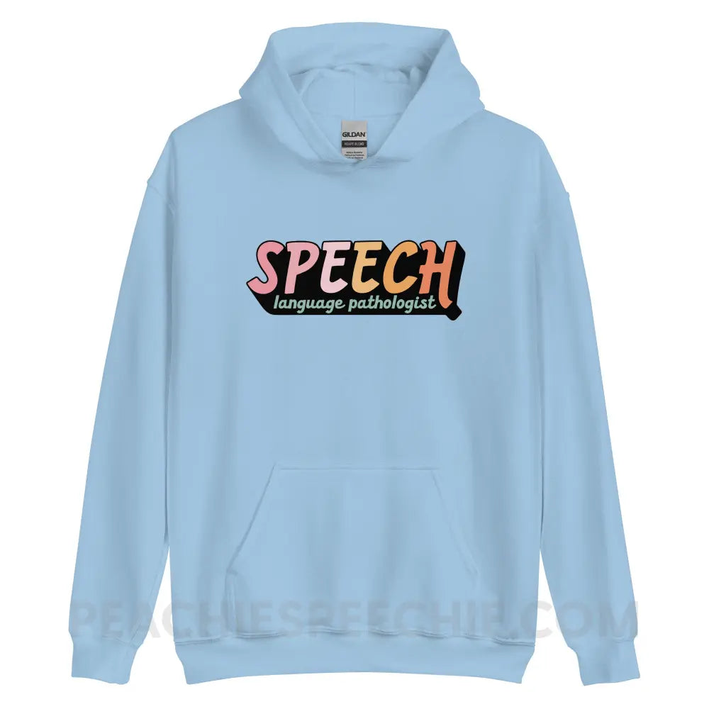 3D SLP Classic Hoodie - Light Blue / S - peachiespeechie.com