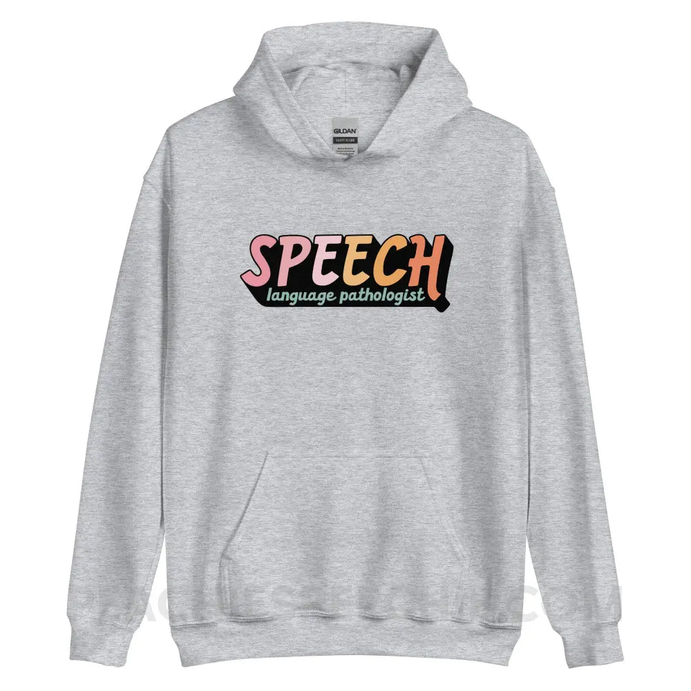 3D SLP Classic Hoodie - Sport Grey / S - peachiespeechie.com