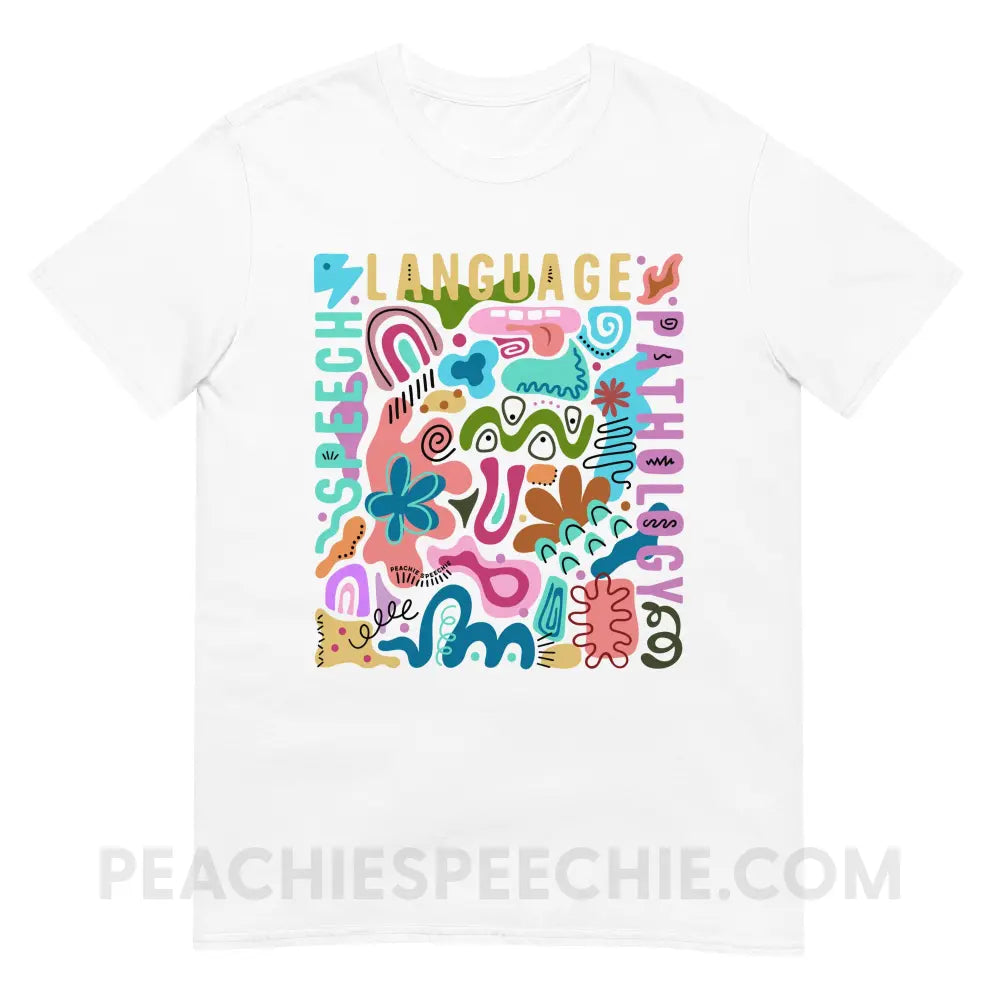 Abstract Art SLP Classic Tee - S - peachiespeechie.com