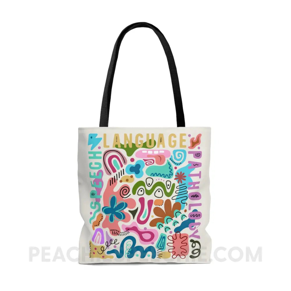 Abstract Art SLP Everyday Tote - Bags peachiespeechie.com
