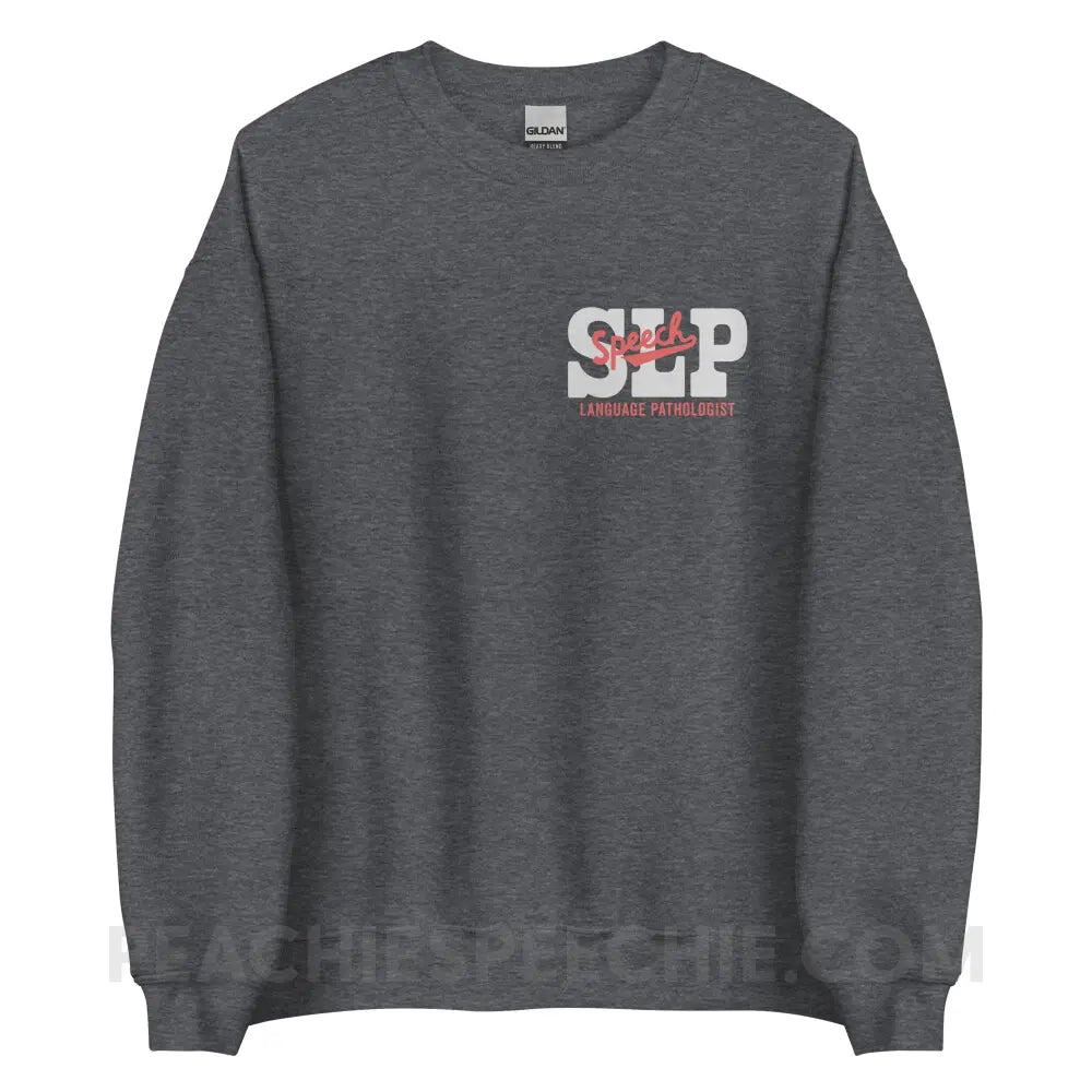 Active Speech Classic Sweatshirt - Dark Heather / S - peachiespeechie.com