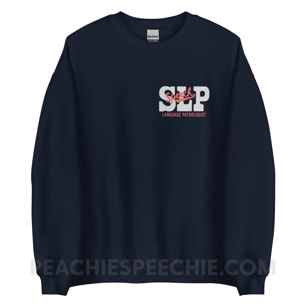 Active Speech Classic Sweatshirt - Navy / S - peachiespeechie.com
