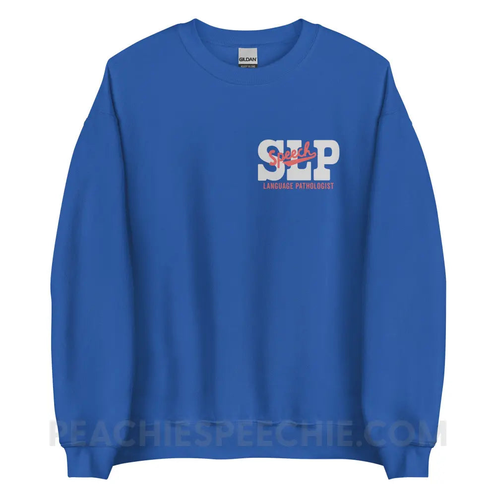 Active Speech Classic Sweatshirt - Royal / S - peachiespeechie.com