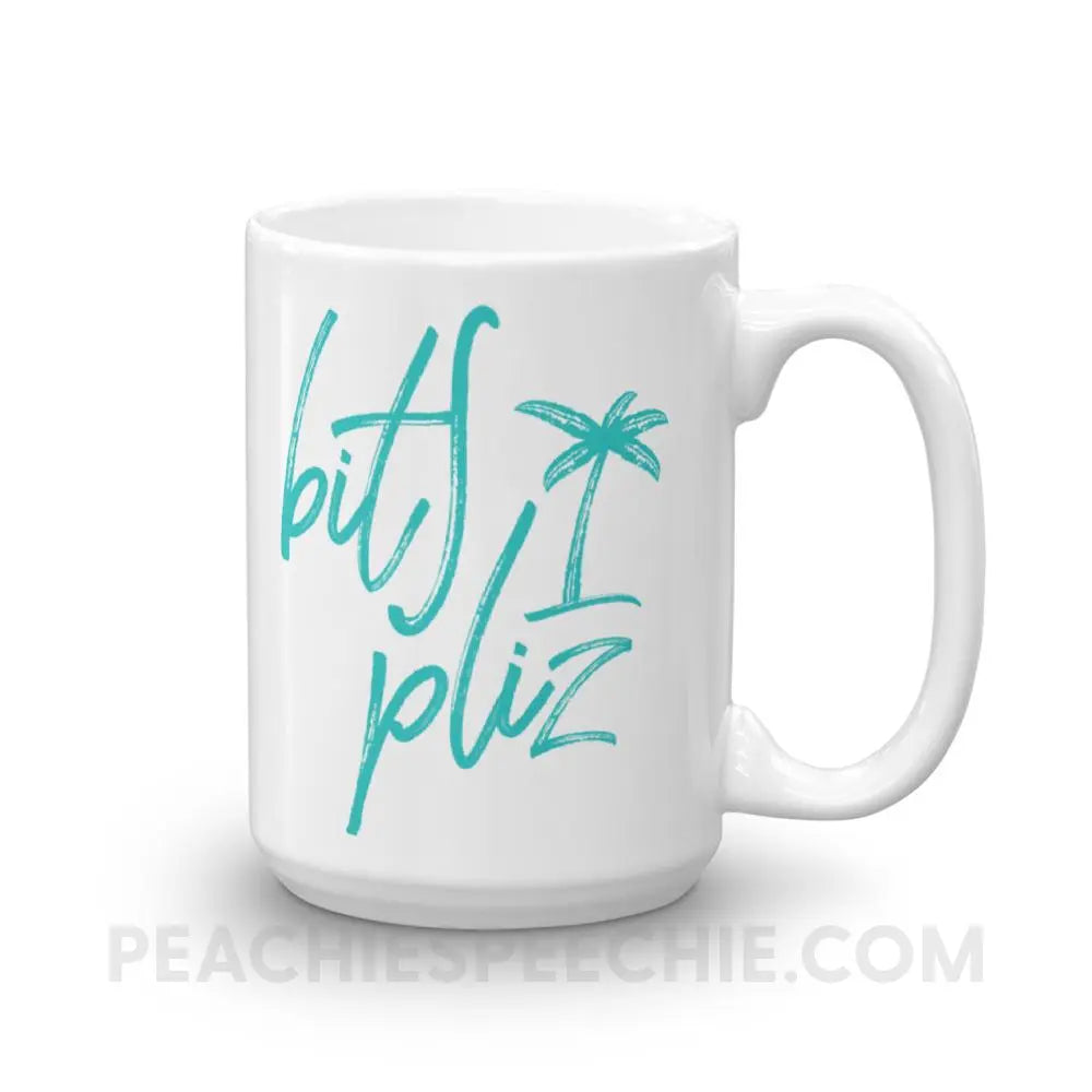 Beach Please Coffee Mug - 15oz - Mugs peachiespeechie.com