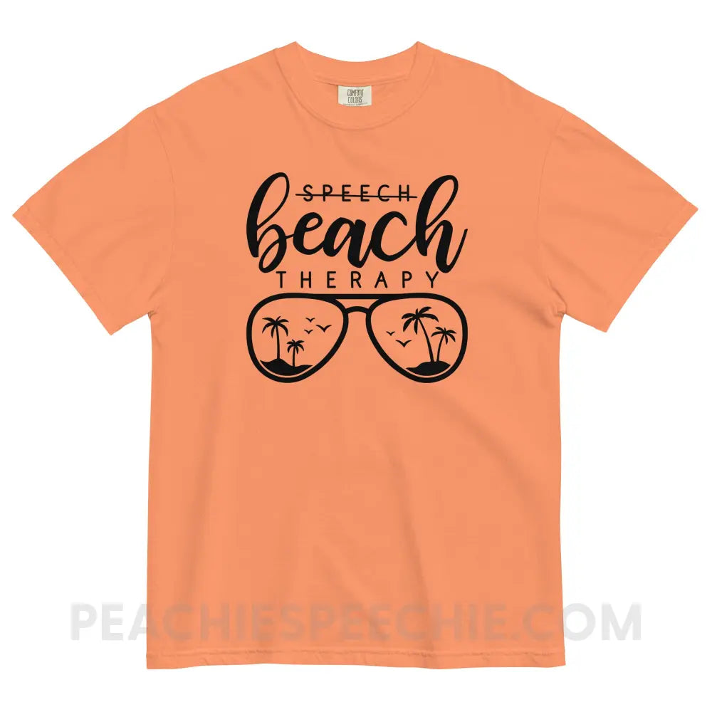 Beach Therapy Comfort Colors Tee - Terracotta / S - peachiespeechie.com