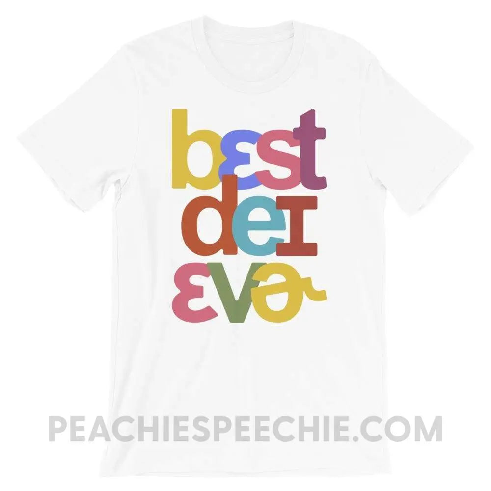 Best Day Ever in IPA Premium Soft Tee - White / S - T-Shirts & Tops peachiespeechie.com