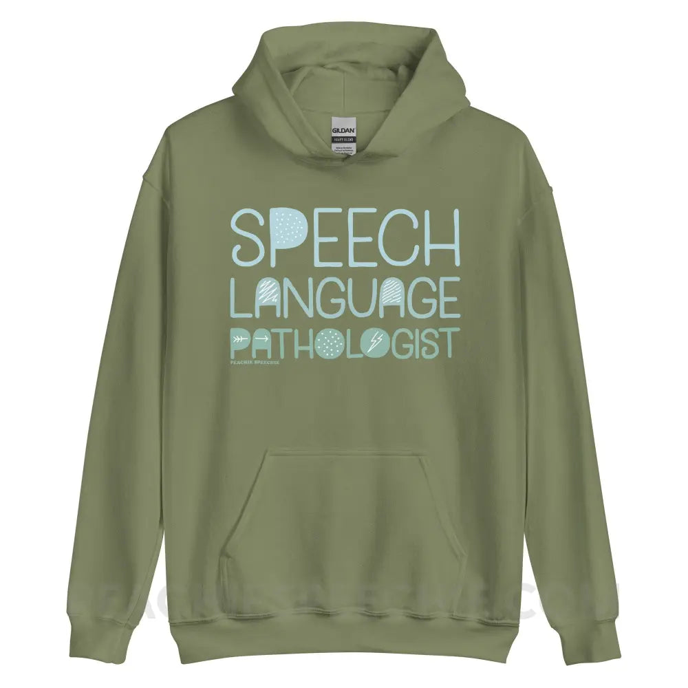 Blackout SLP Classic Hoodie - Military Green / S - peachiespeechie.com
