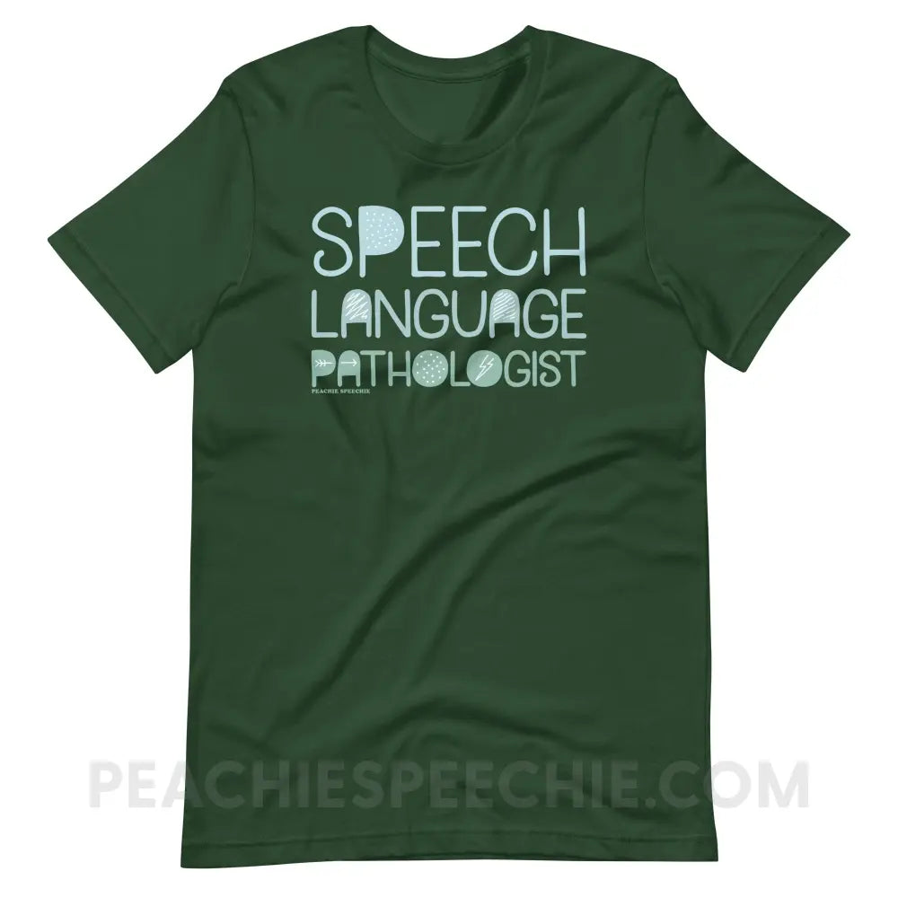 Blackout SLP Premium Soft Tee - Forest / S - T-Shirt peachiespeechie.com