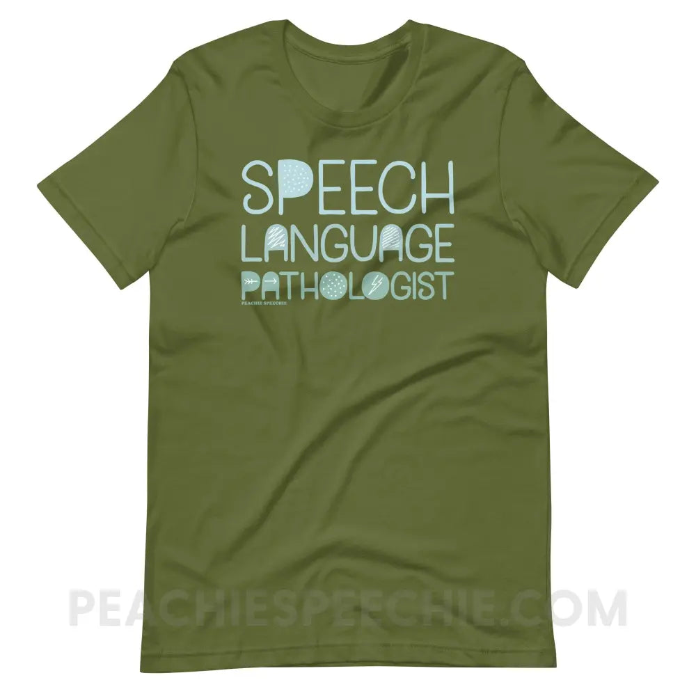 Blackout SLP Premium Soft Tee - Olive / S - T-Shirt peachiespeechie.com