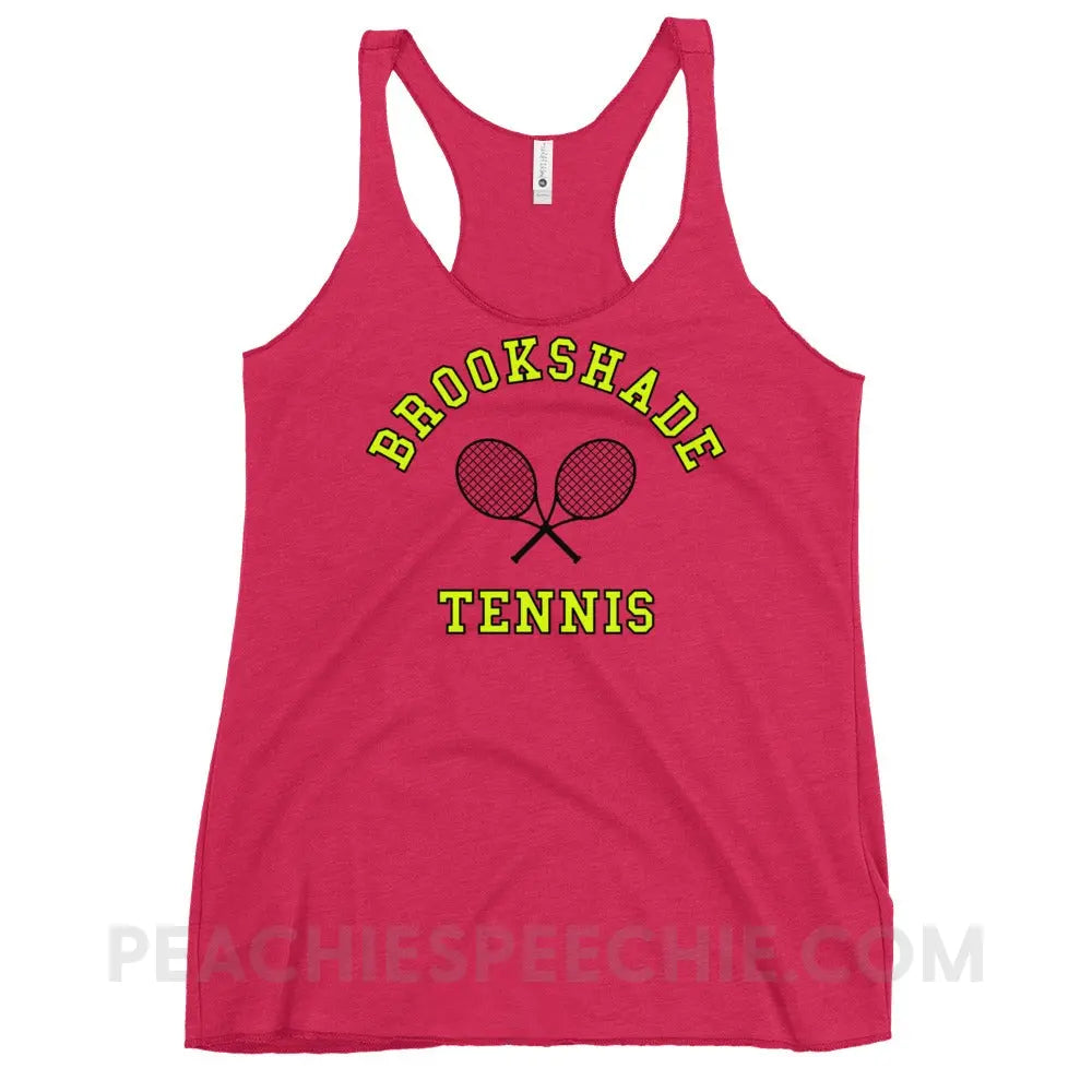 Brookshade Tennis Tri-Blend Racerback - custom product peachiespeechie.com