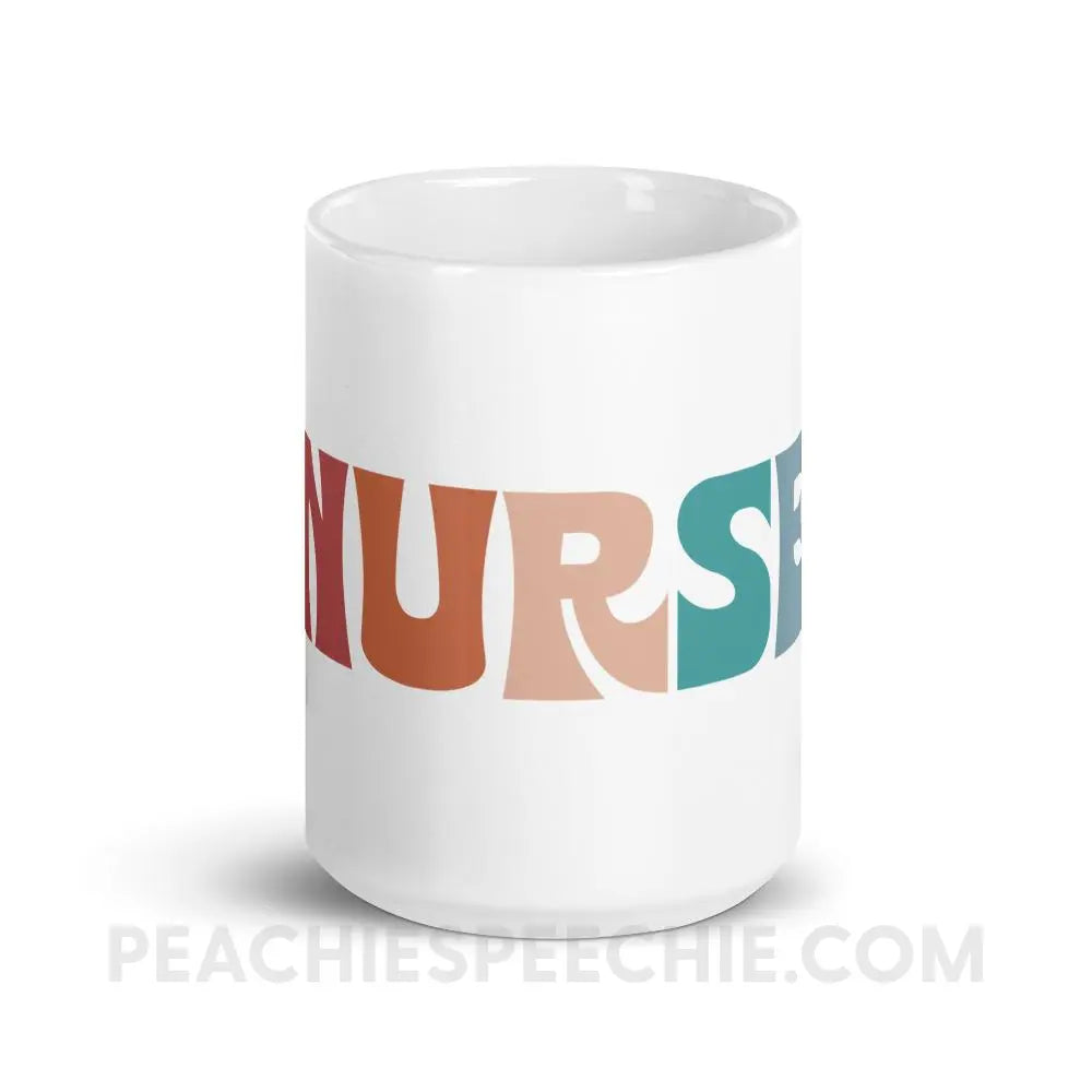 Colorful Nurse Coffee Mug - Mugs peachiespeechie.com