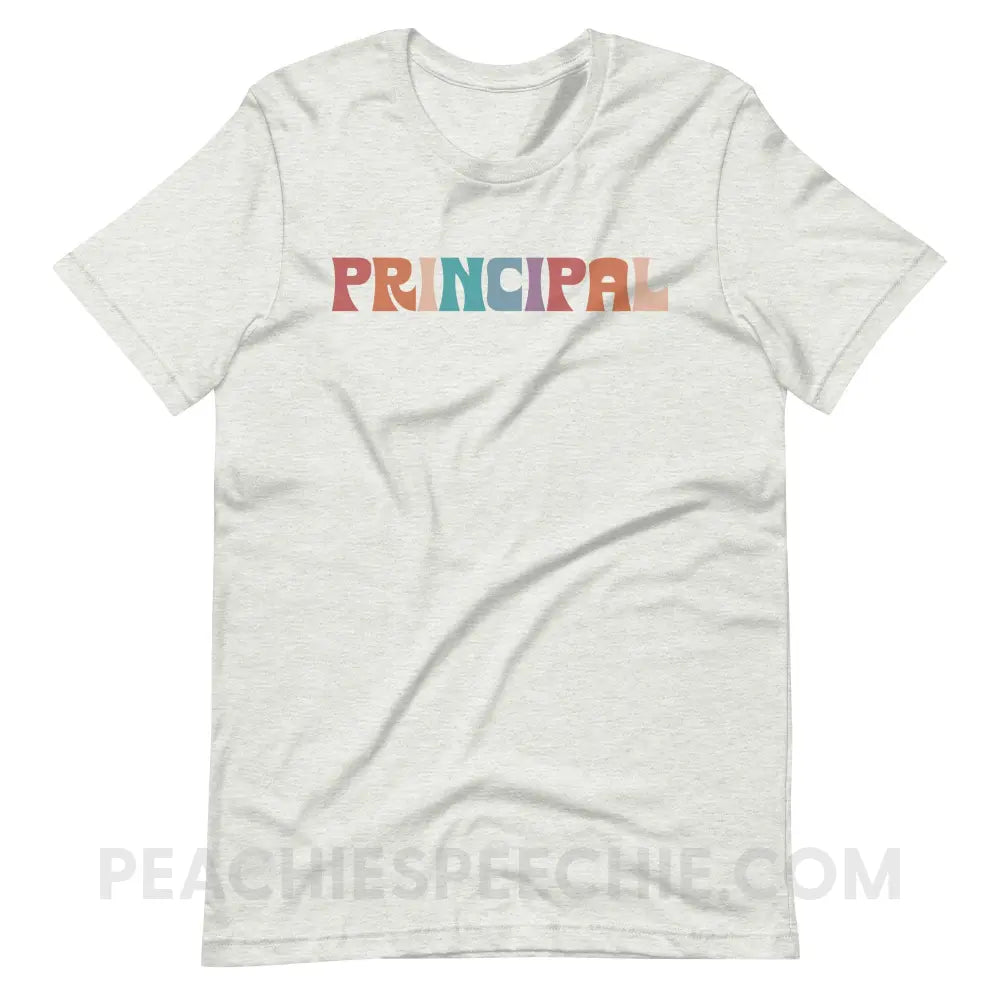 Colorful Principal Premium Soft Tee - Ash / S - T-Shirt peachiespeechie.com