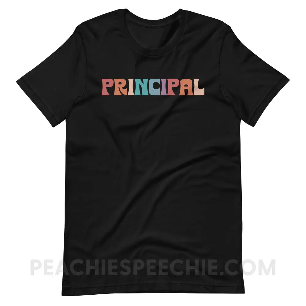 Colorful Principal Premium Soft Tee - Black / S - T-Shirt peachiespeechie.com
