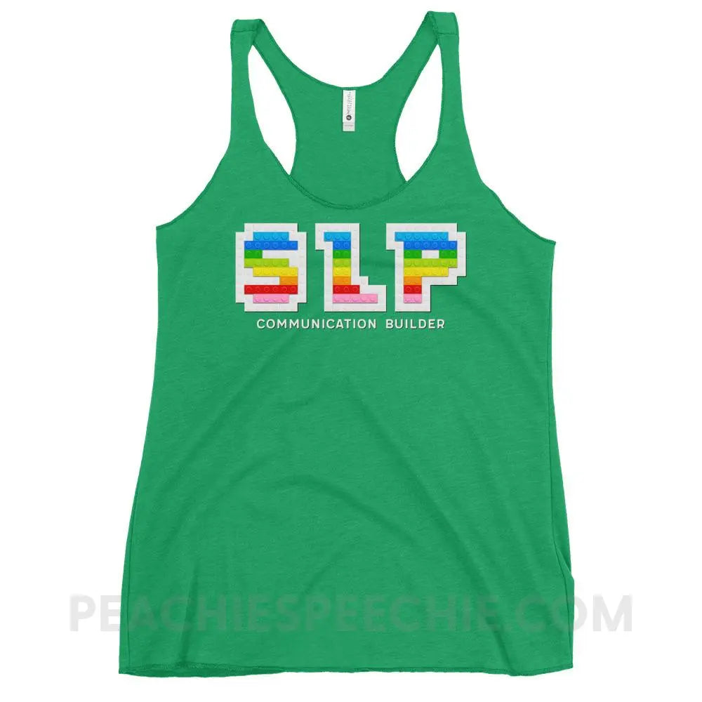 Communication Builder Tri-Blend Racerback - Tank Tops peachiespeechie.com