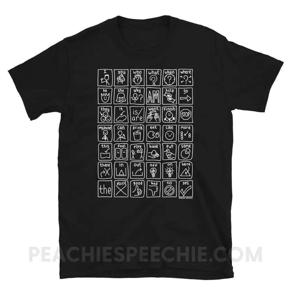 Core Board Classic Tee - Black / S - T-Shirts & Tops peachiespeechie.com