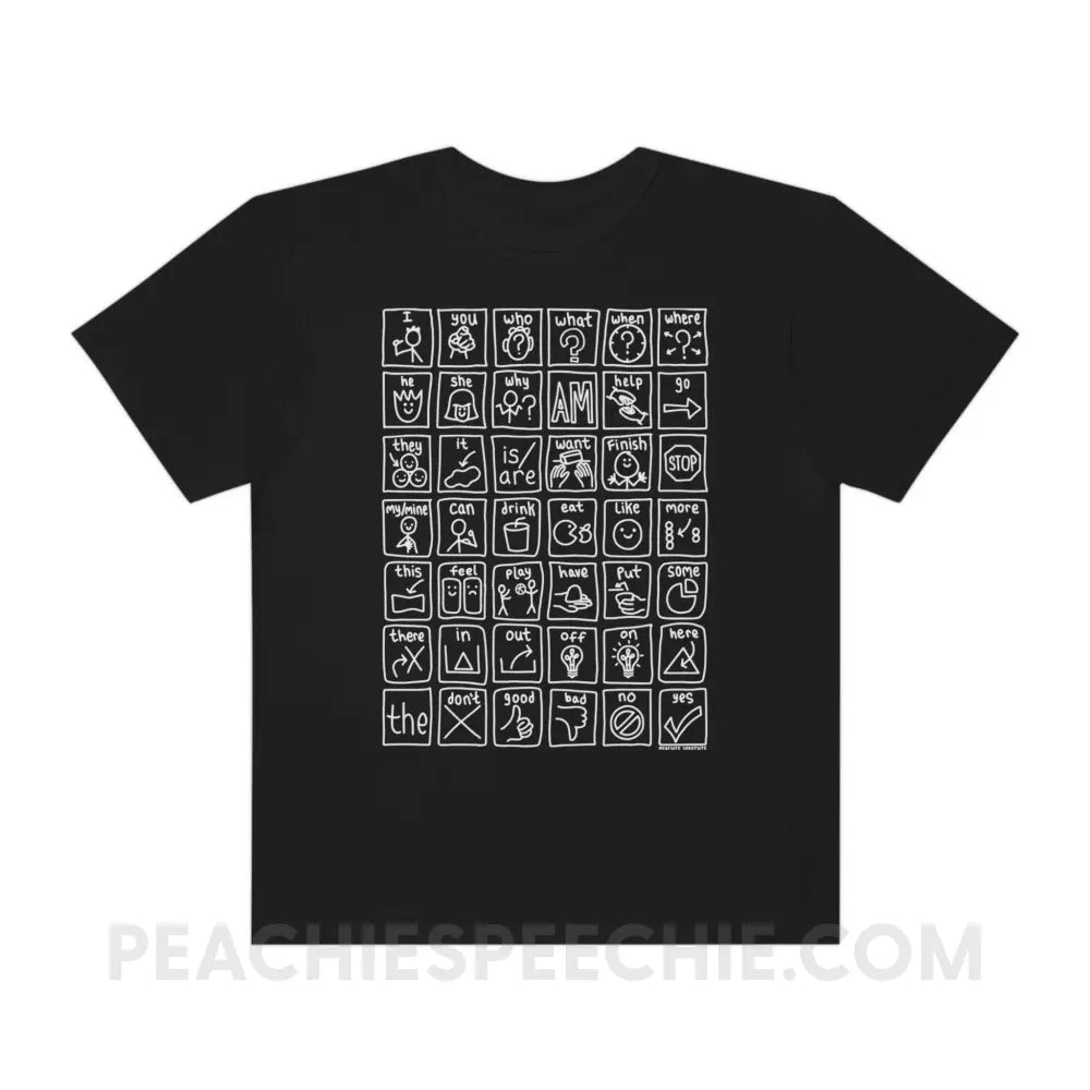 Core Board Comfort Colors Tee - Black / S - T-Shirt peachiespeechie.com