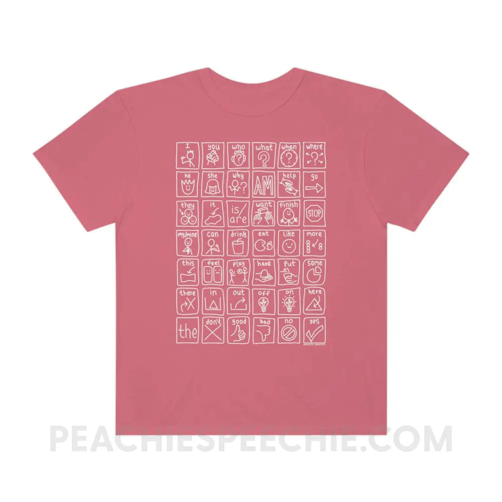 Core Board Comfort Colors Tee - Watermelon / S - T-Shirt peachiespeechie.com