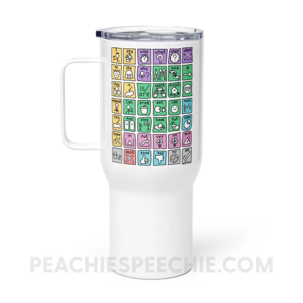 Core Board Travel Mug - 25 oz - peachiespeechie.com