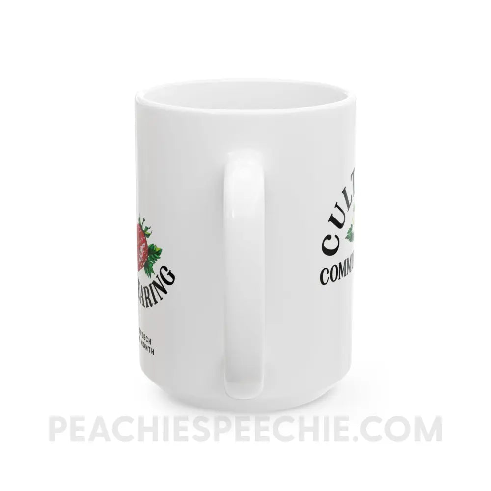 Cultivate Communication NSLHM Strawberries Coffee Mug - peachiespeechie.com