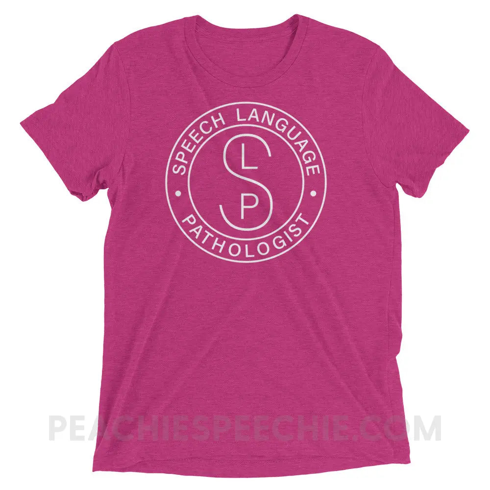 Custom for Lane Tri-Blend Tee - Berry Triblend / XS - peachiespeechie.com
