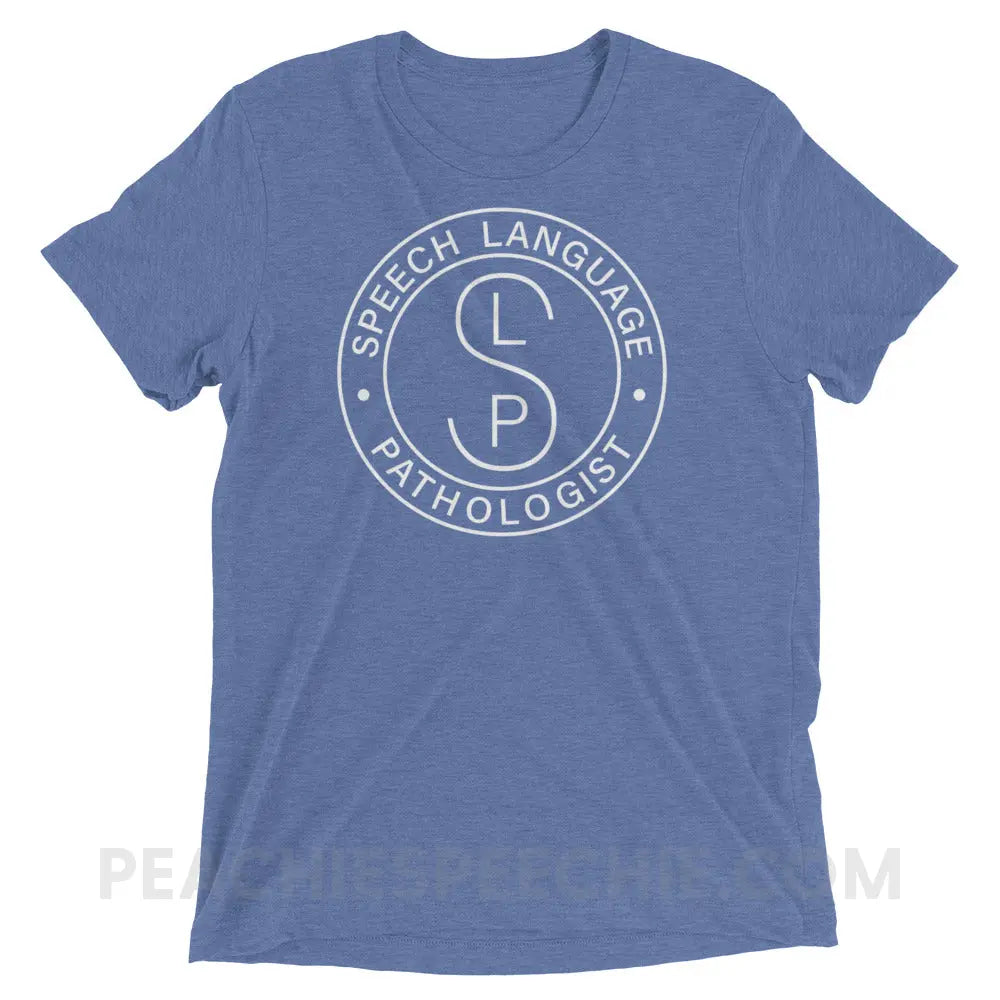 Custom for Lane Tri-Blend Tee - Blue Triblend / XS - peachiespeechie.com