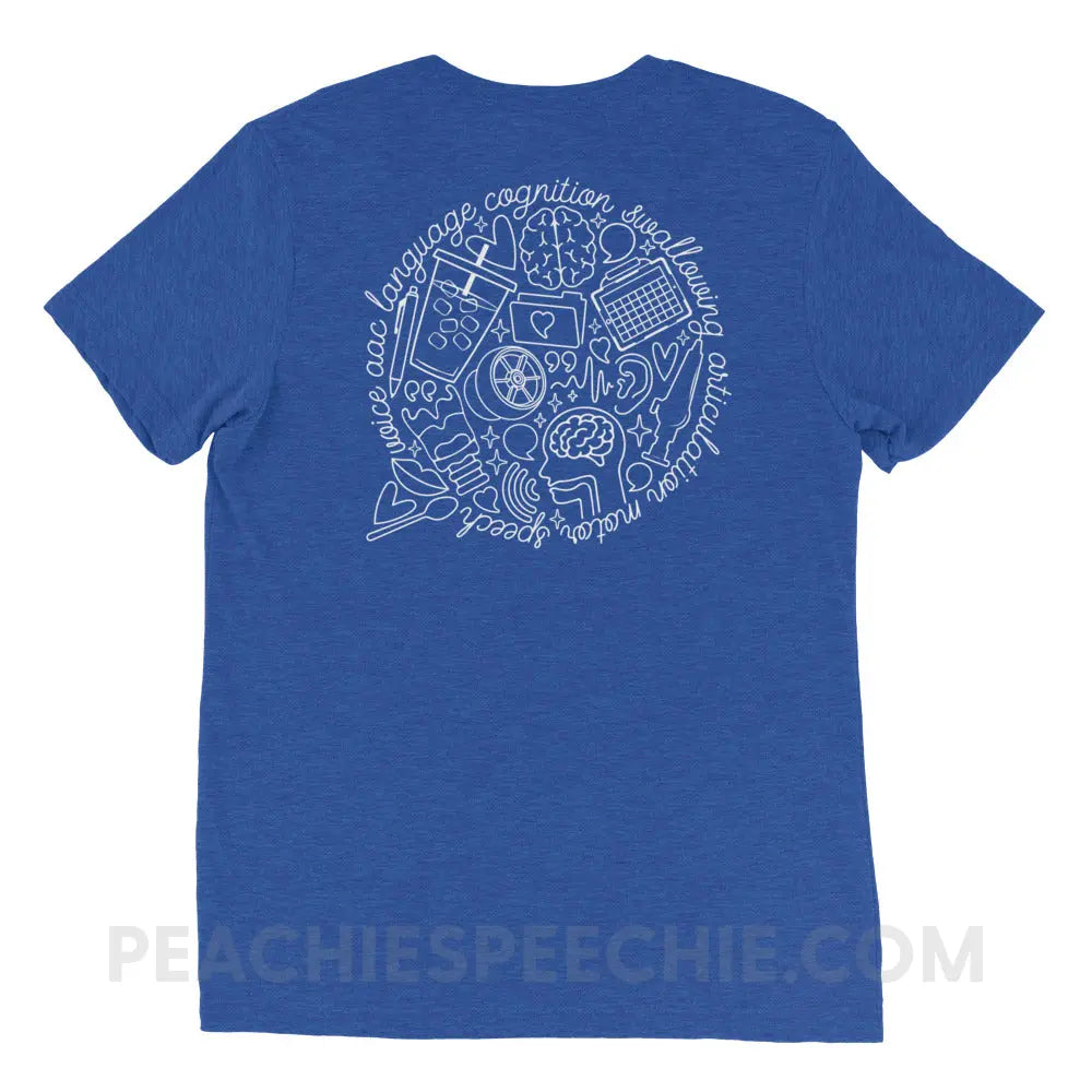 Custom for Lane Tri-Blend Tee - peachiespeechie.com
