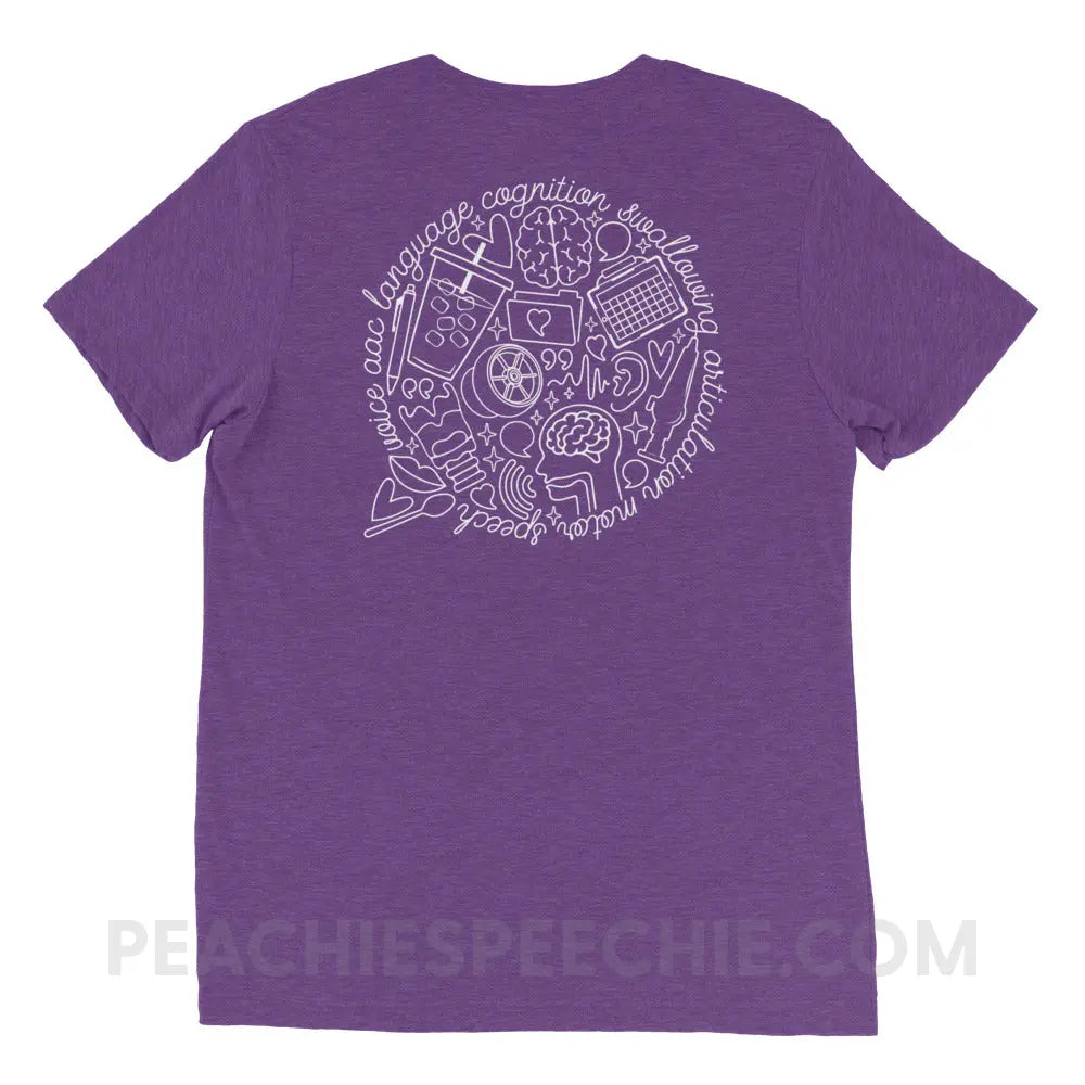 Custom for Lane Tri-Blend Tee - peachiespeechie.com