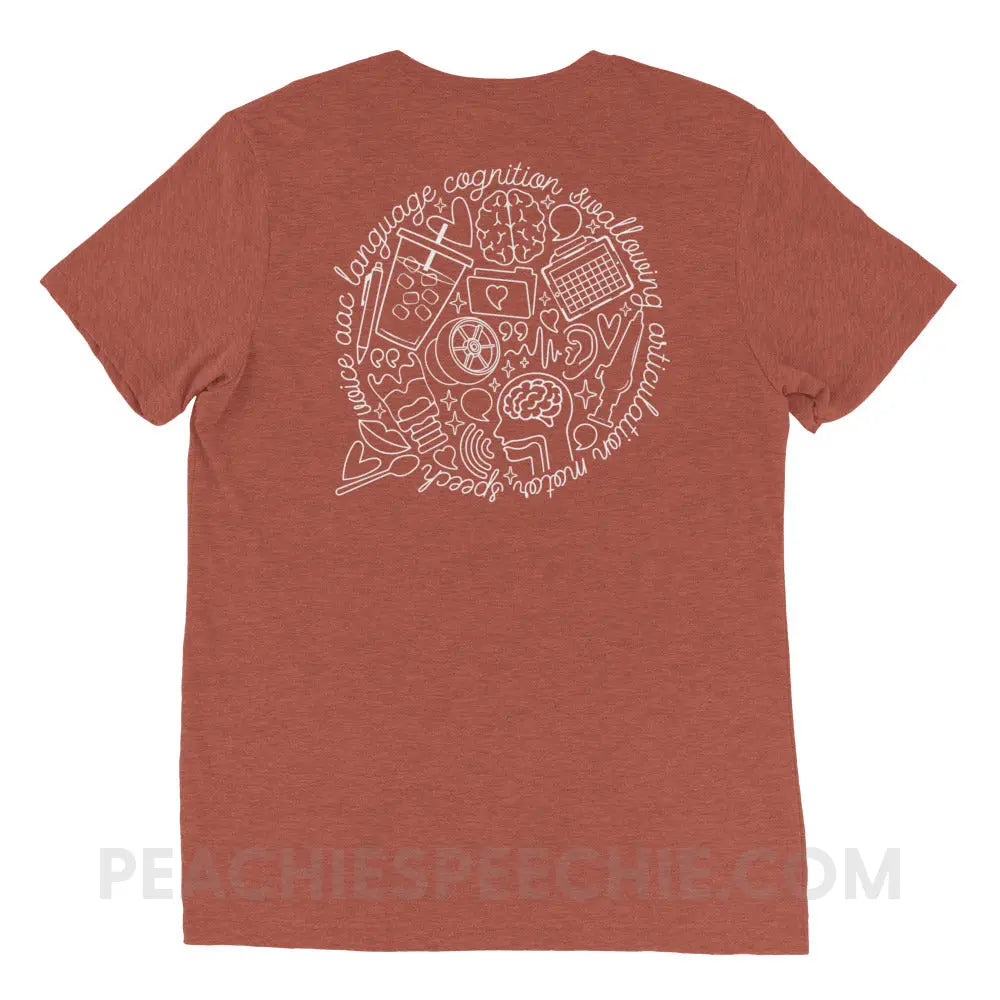 Custom for Lane Tri-Blend Tee - peachiespeechie.com