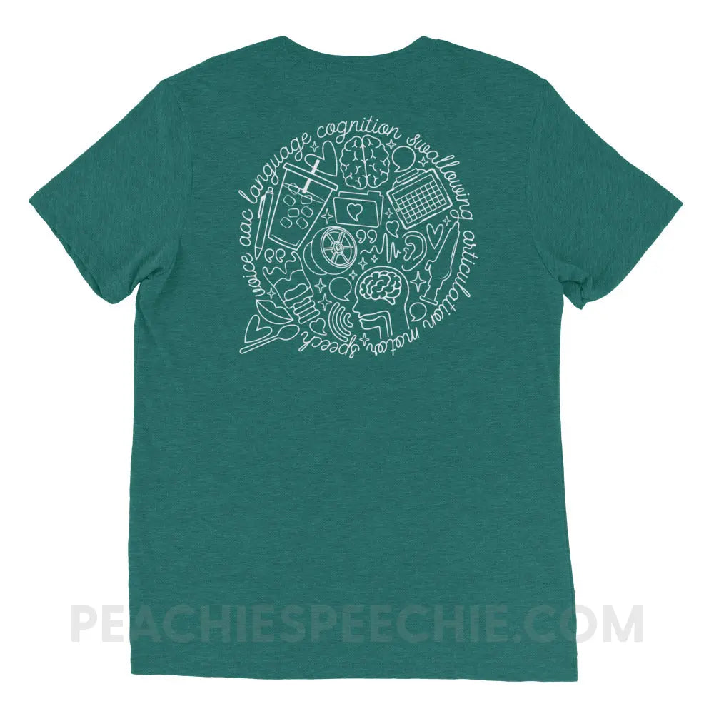 Custom for Lane Tri-Blend Tee - peachiespeechie.com