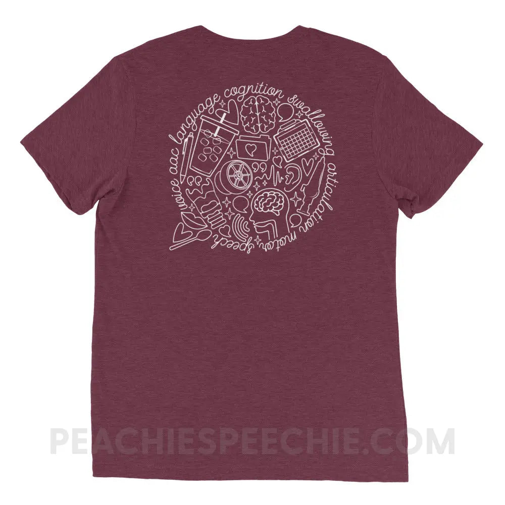 Custom for Lane Tri-Blend Tee - peachiespeechie.com