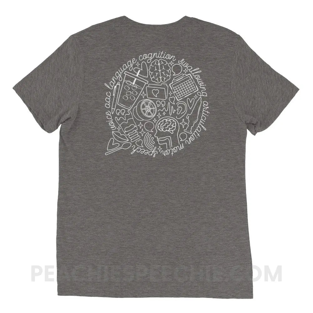Custom for Lane Tri-Blend Tee - peachiespeechie.com