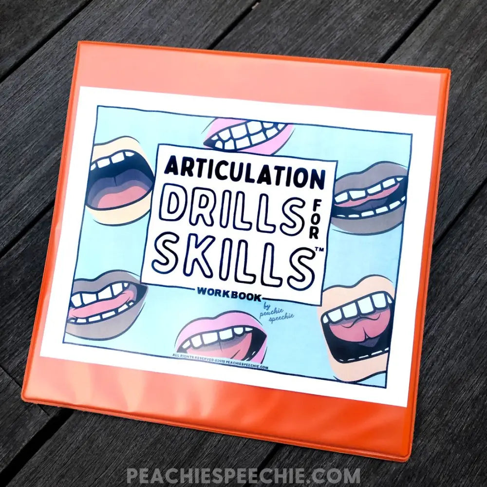 Drills for Skills & Articulation Flashcards Speech Therapy BUNDLE by Peachie Speechie - Materials peachiespeechie.com