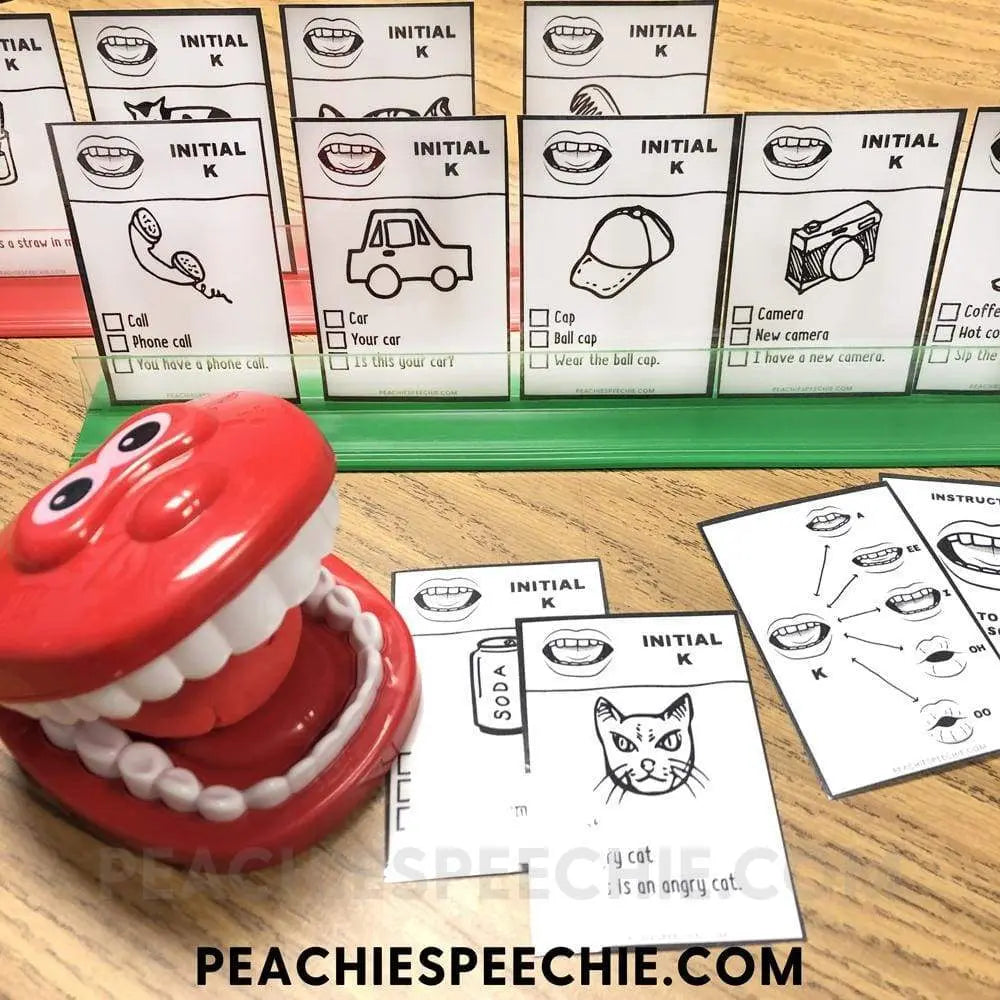 Drills for Skills & Articulation Flashcards Speech Therapy BUNDLE by Peachie Speechie - Materials peachiespeechie.com