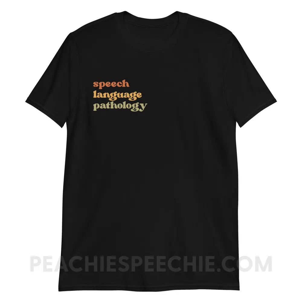 Earthy SLP Classic Tee - Black / S - T-Shirts & Tops peachiespeechie.com