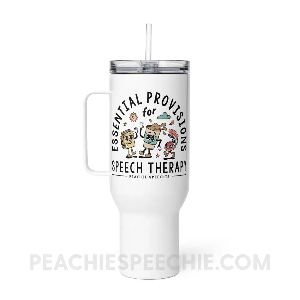 Essential Provisions for Speech Therapy Travel Mug - 40 oz - peachiespeechie.com