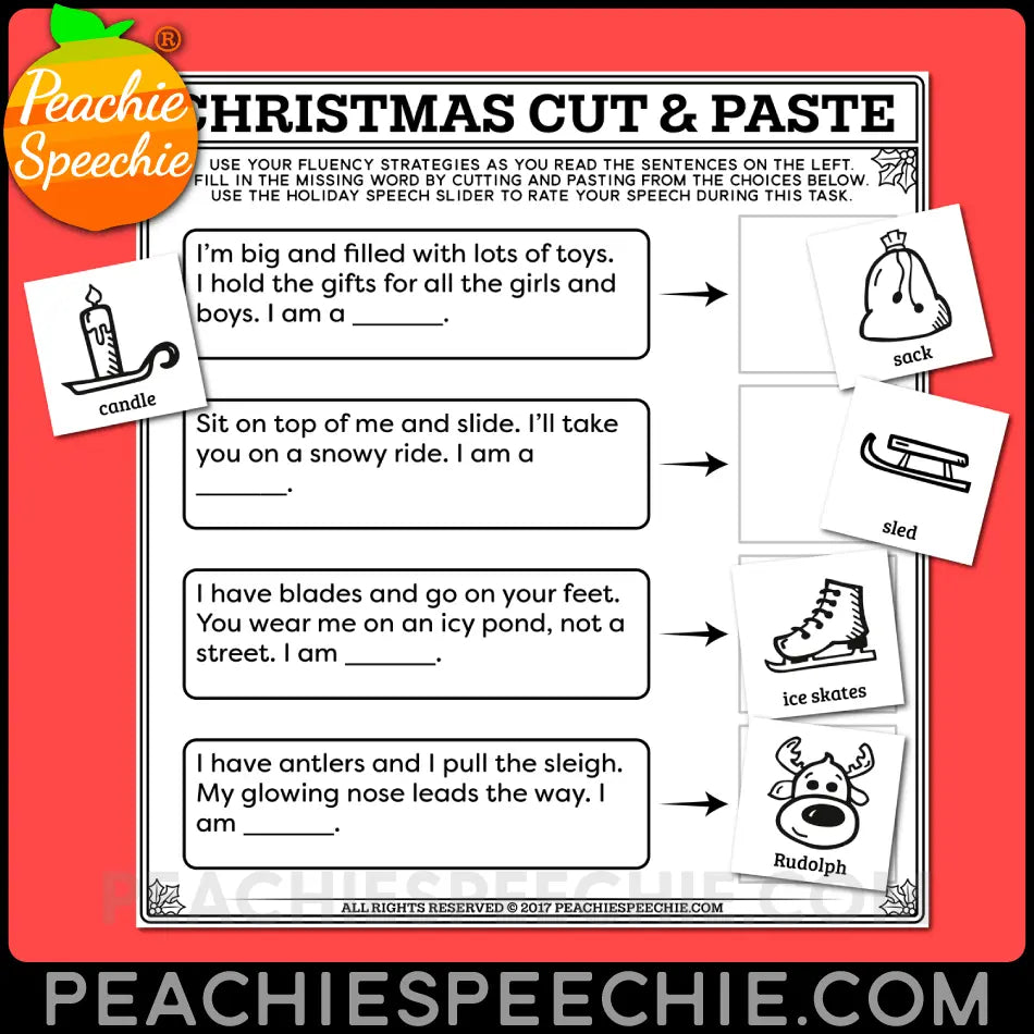 Fluency Therapy Activities BUNDLE (Stuttering Therapy) - Materials peachiespeechie.com