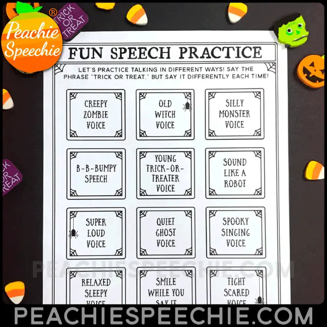 Fluency Therapy Activities BUNDLE (Stuttering Therapy) - Materials peachiespeechie.com