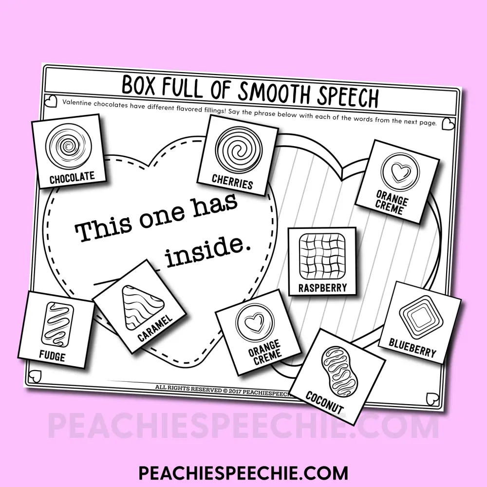 Fluency Therapy Activities BUNDLE (Stuttering Therapy) - Materials peachiespeechie.com