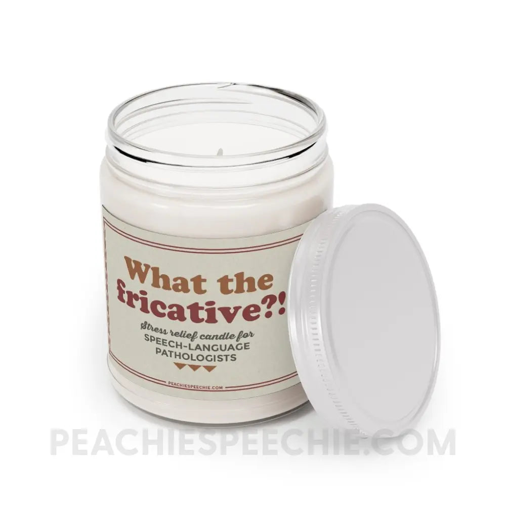 What The Fricative?! Candle - Home Decor peachiespeechie.com
