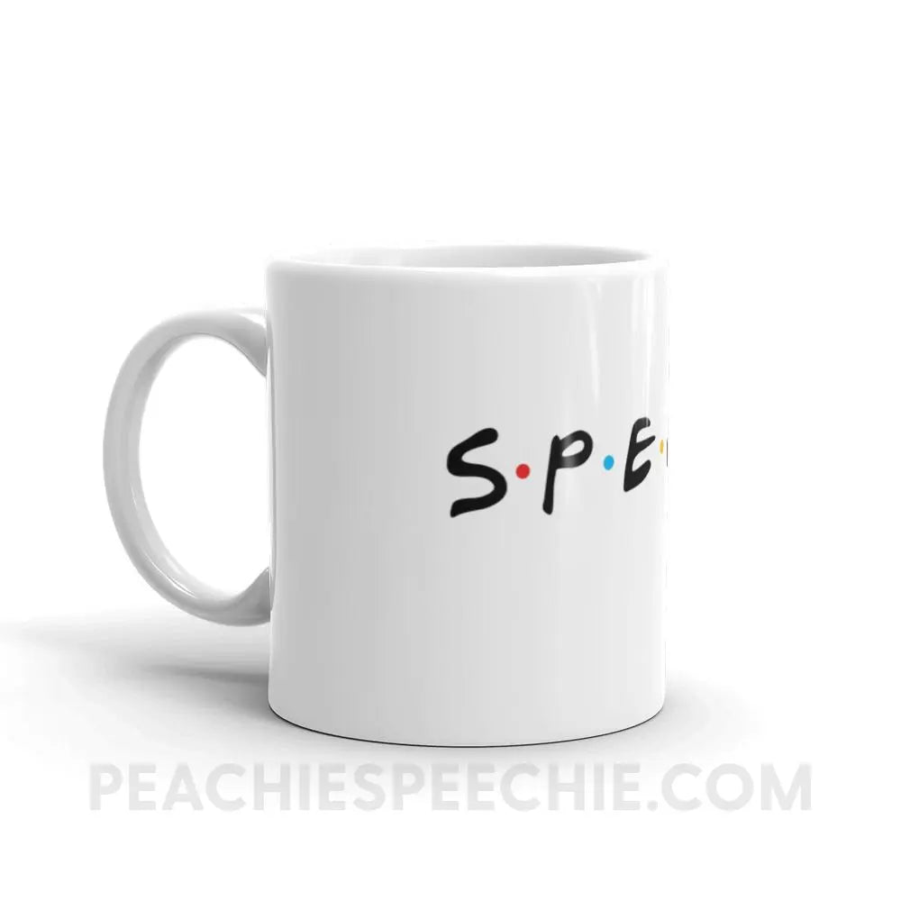 Friends Speech Coffee Mug - Mugs peachiespeechie.com
