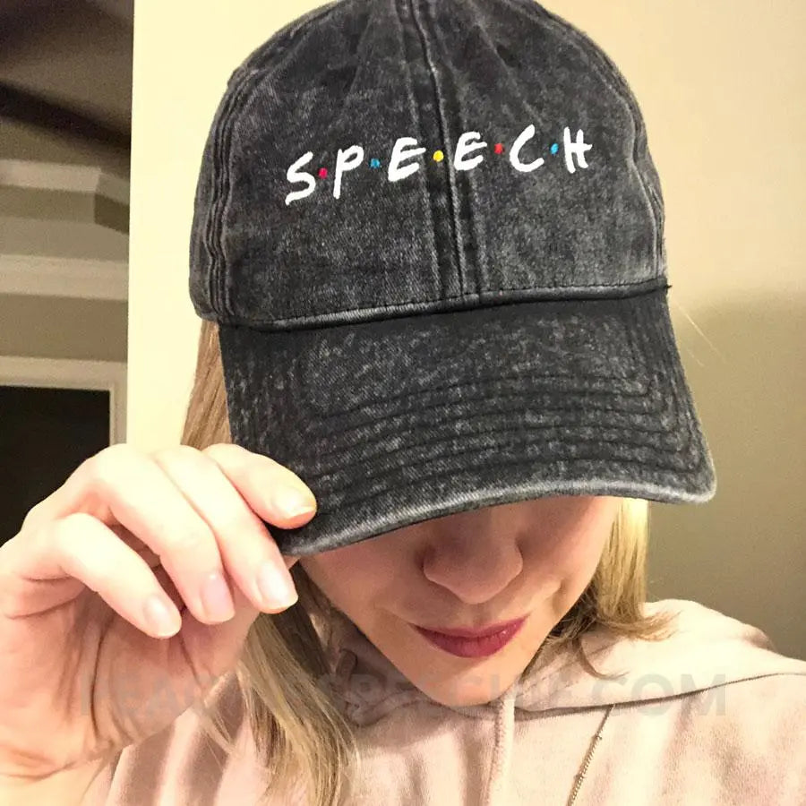Friends Speech Vintage Cap - Hats peachiespeechie.com