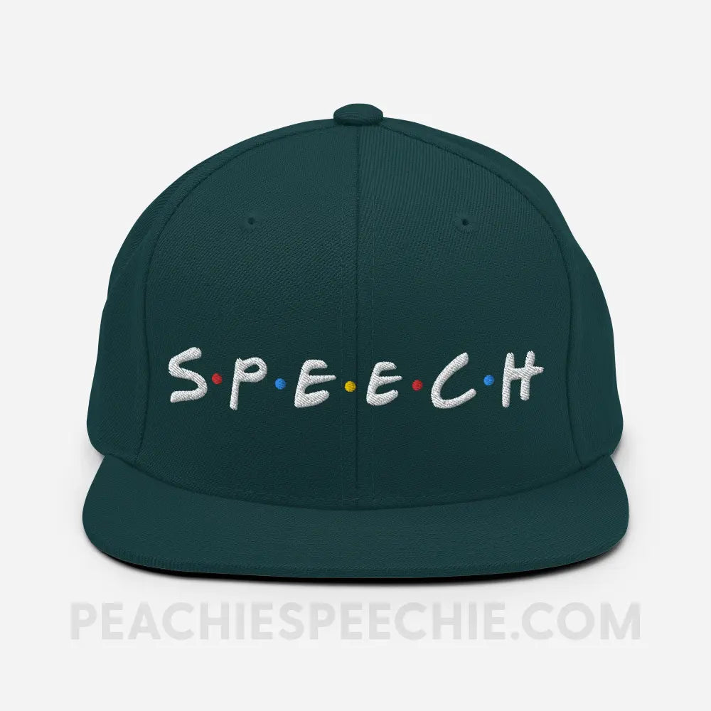 Friends Speech Premium Ball Cap - Spruce - Hats peachiespeechie.com