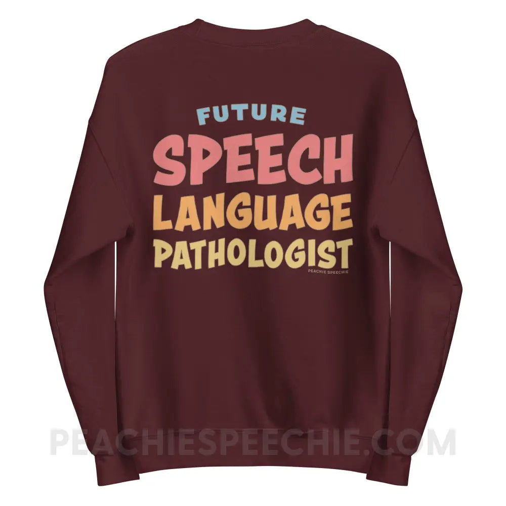 Future SLP Classic Sweatshirt - Maroon / S - peachiespeechie.com