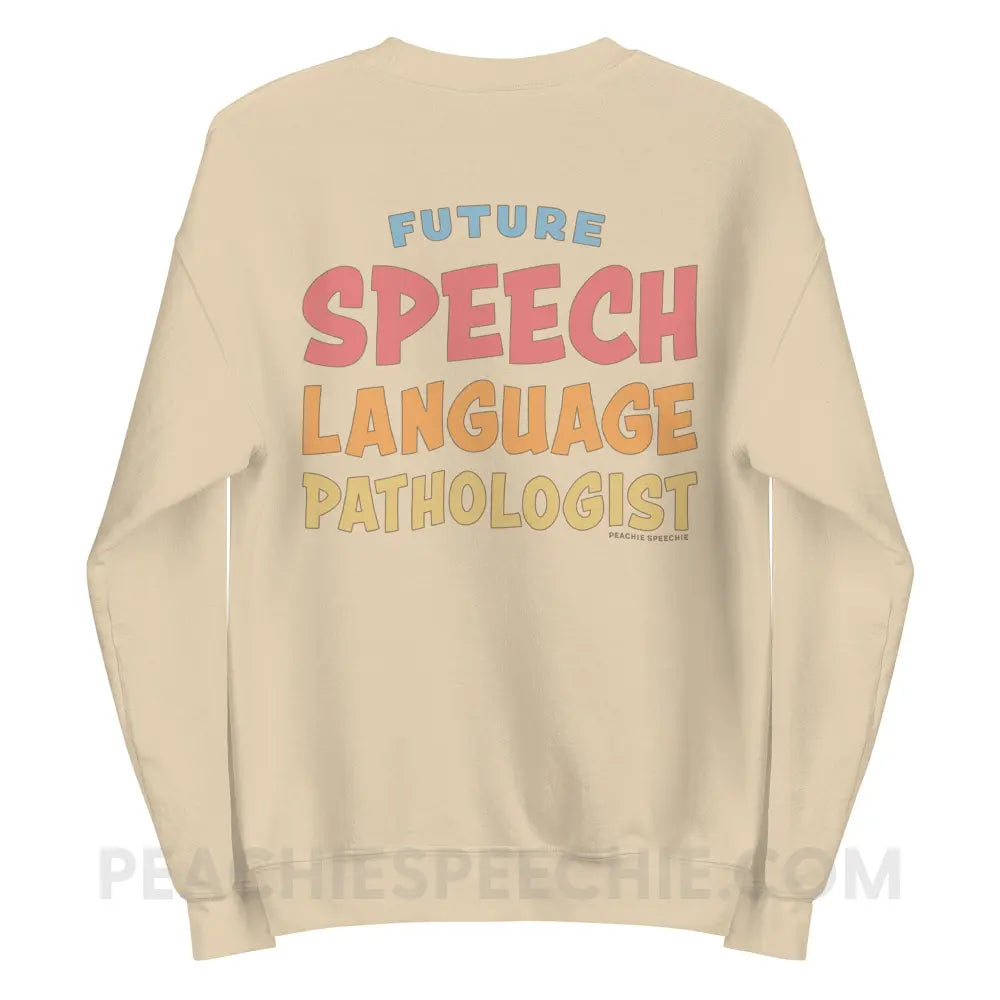Future SLP Classic Sweatshirt - Sand / S - peachiespeechie.com