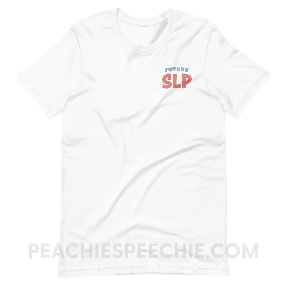 Future SLP Premium Soft Tee - White / S - T-Shirt peachiespeechie.com