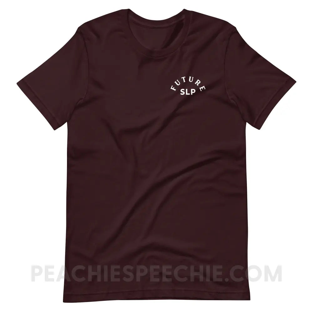 Future Speech-Language Pathologist Premium Soft Tee - peachiespeechie.com