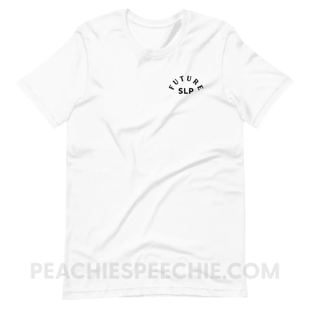 Future Speech-Language Pathologist Premium Soft Tee - peachiespeechie.com
