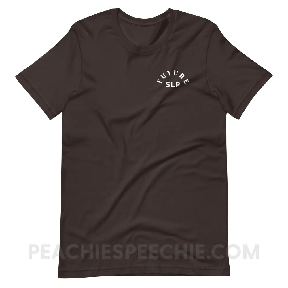 Future Speech-Language Pathologist Premium Soft Tee - peachiespeechie.com