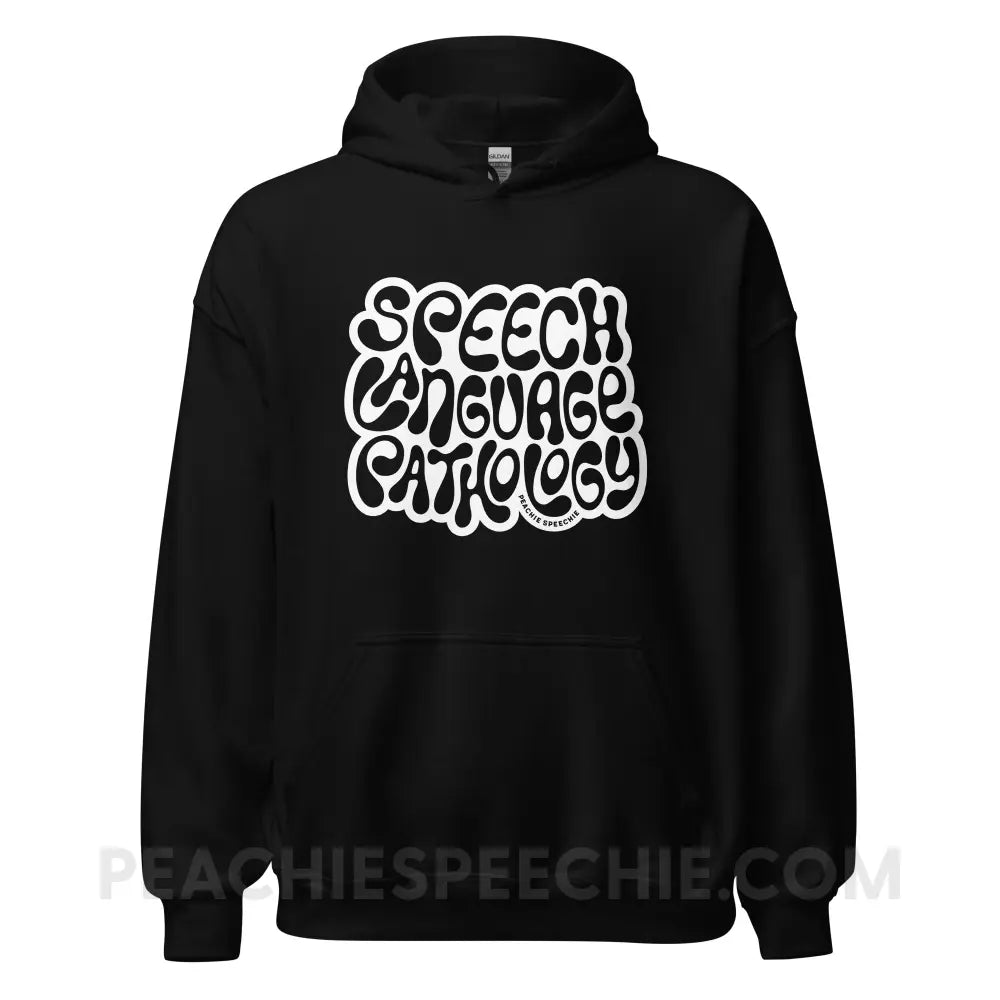 Gooey Speech Language Pathology Classic Hoodie - Black / S - peachiespeechie.com